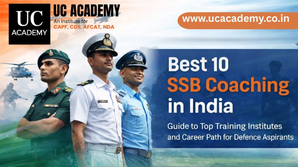 Best 10 SSB Coaching in India